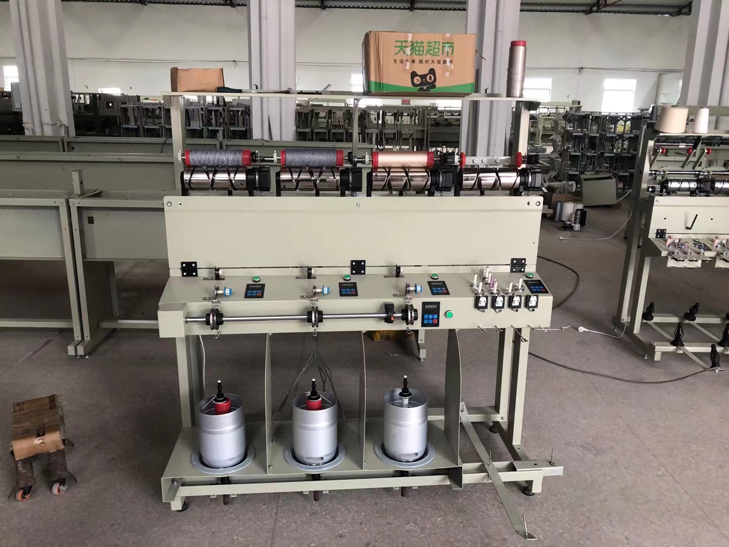 Multi-Layer Architectured Yarn Spooling Machine For Sale 